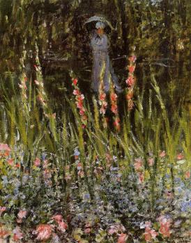 尅勞德 莫奈 The Garden, Gladioli 尅勞德 莫奈 The Garden, Gladioli